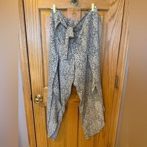 J. Valdi Patterned Pant w/ Side Slits